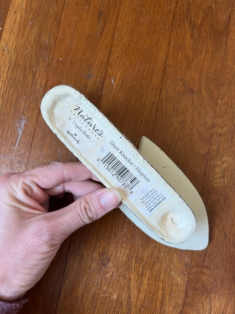 NEW Marjolein Bastin Decorative Garden Trowel Door Knocker